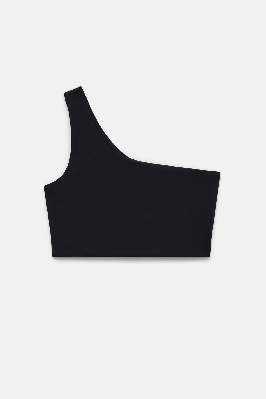 Soutien-gorge noir asymétrique à une épaule