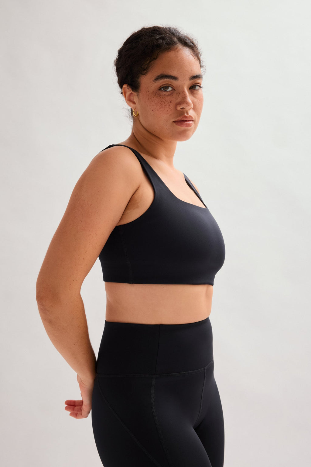 Soutien-gorge court noir