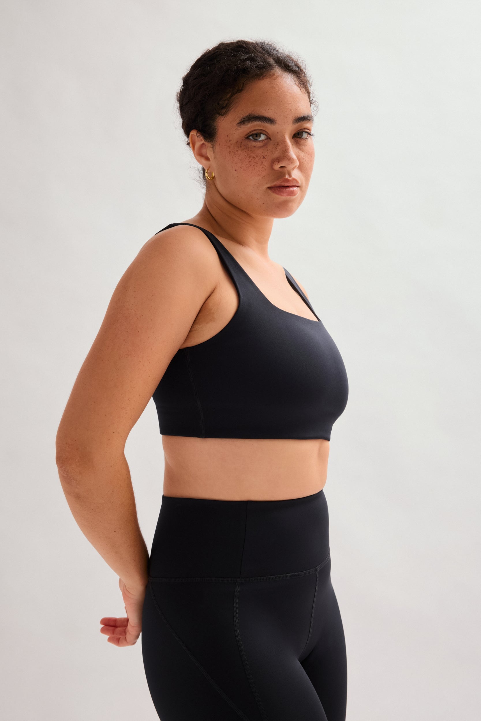 Soutien-gorge court noir
