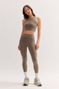 Legging taille haute de compression Stone