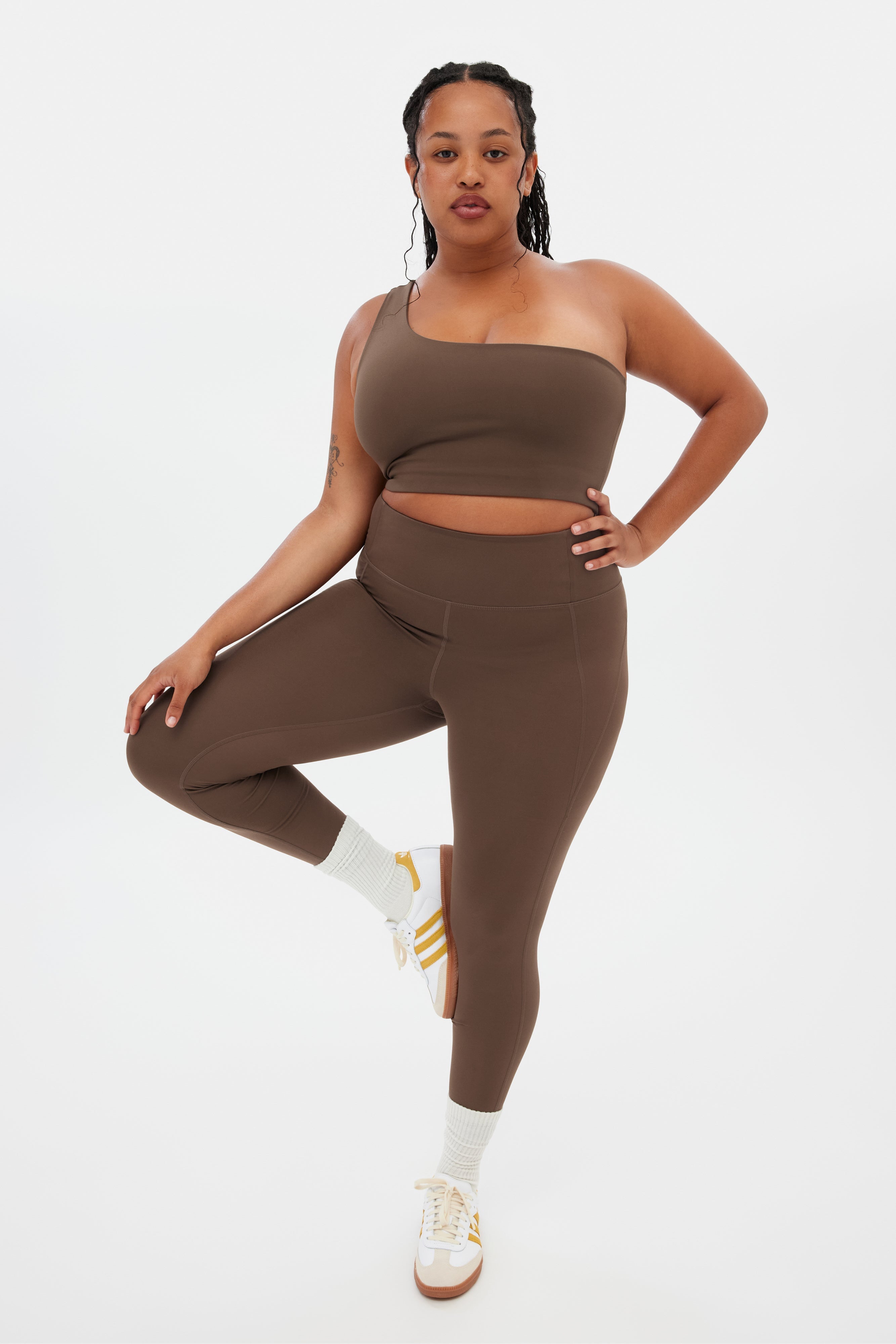 Legging galbant taille haute