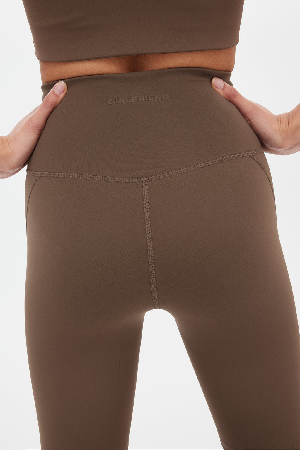 Short cycliste taille haute