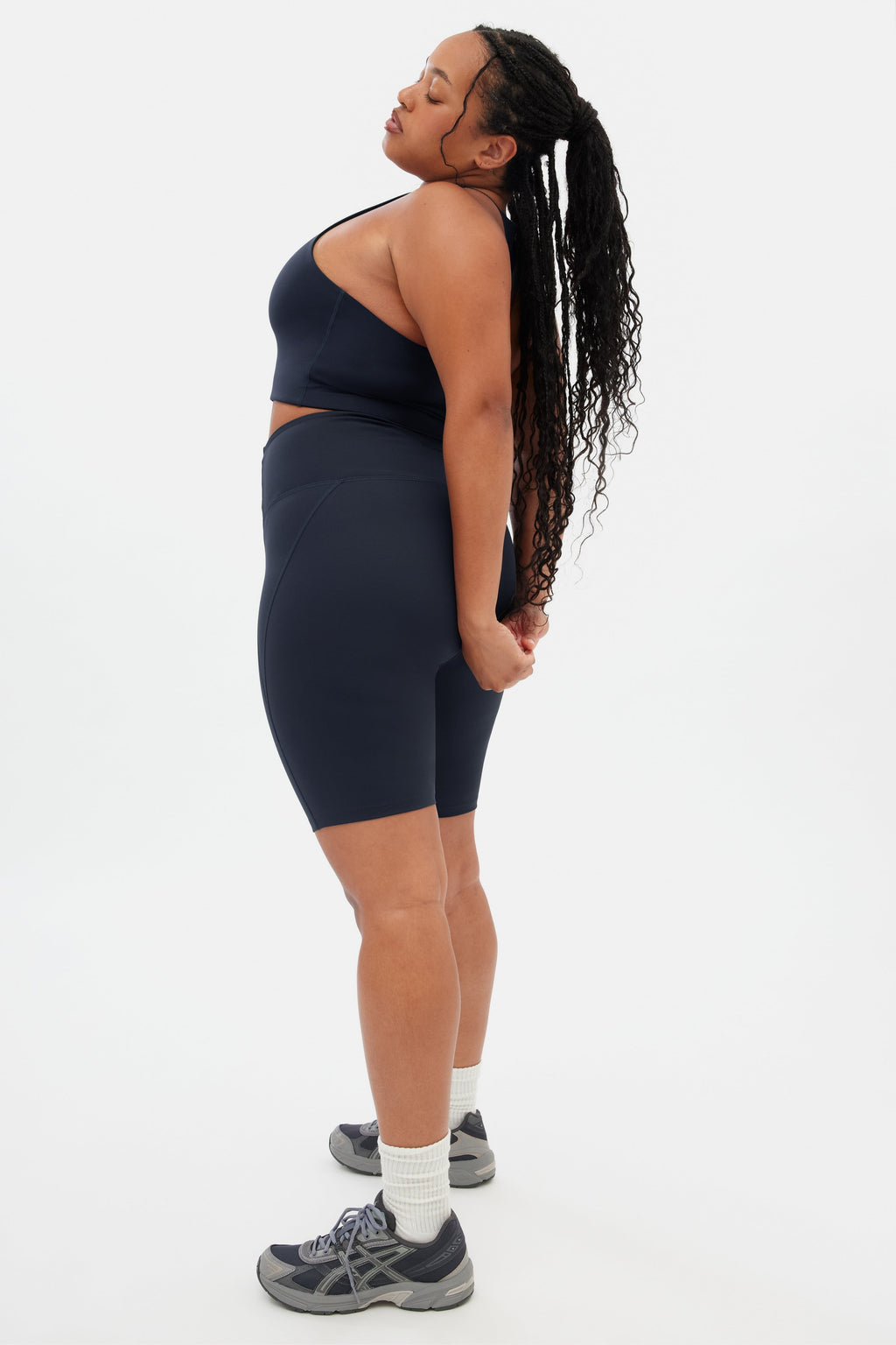 Short de cyclisme taille haute