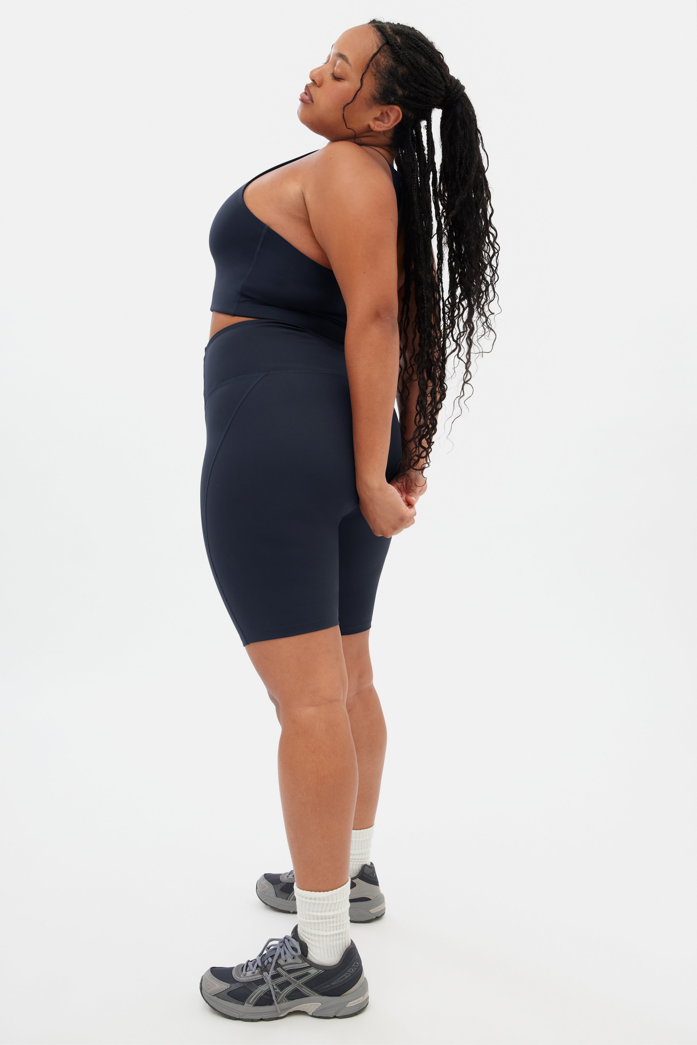 Short de cyclisme taille haute