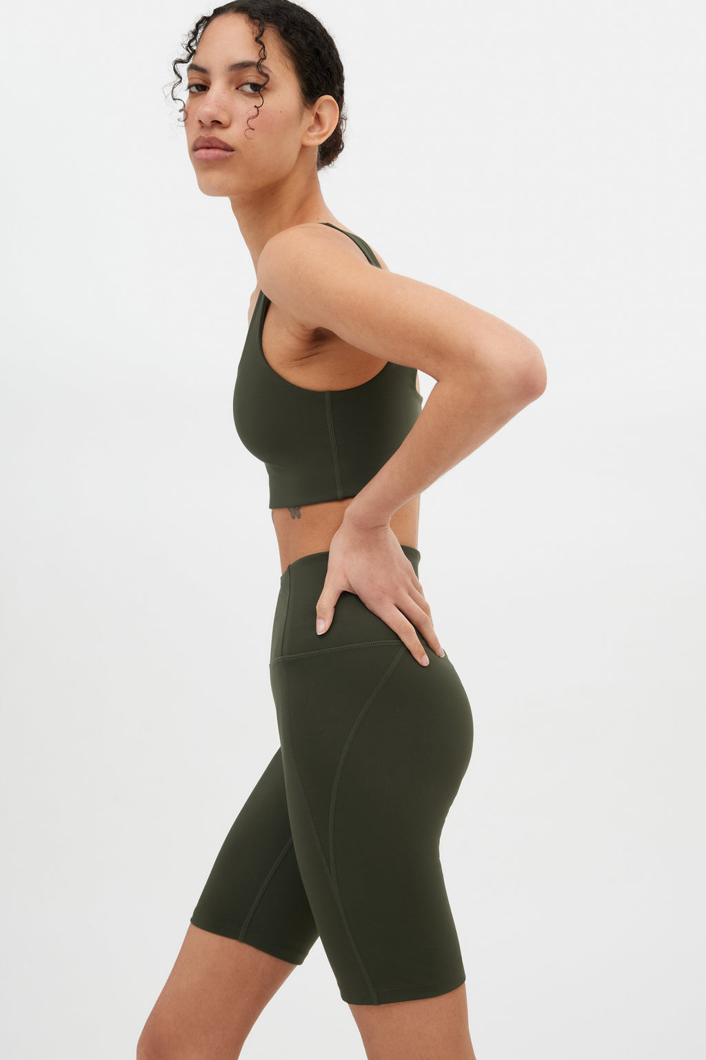 Short de cyclisme taille haute