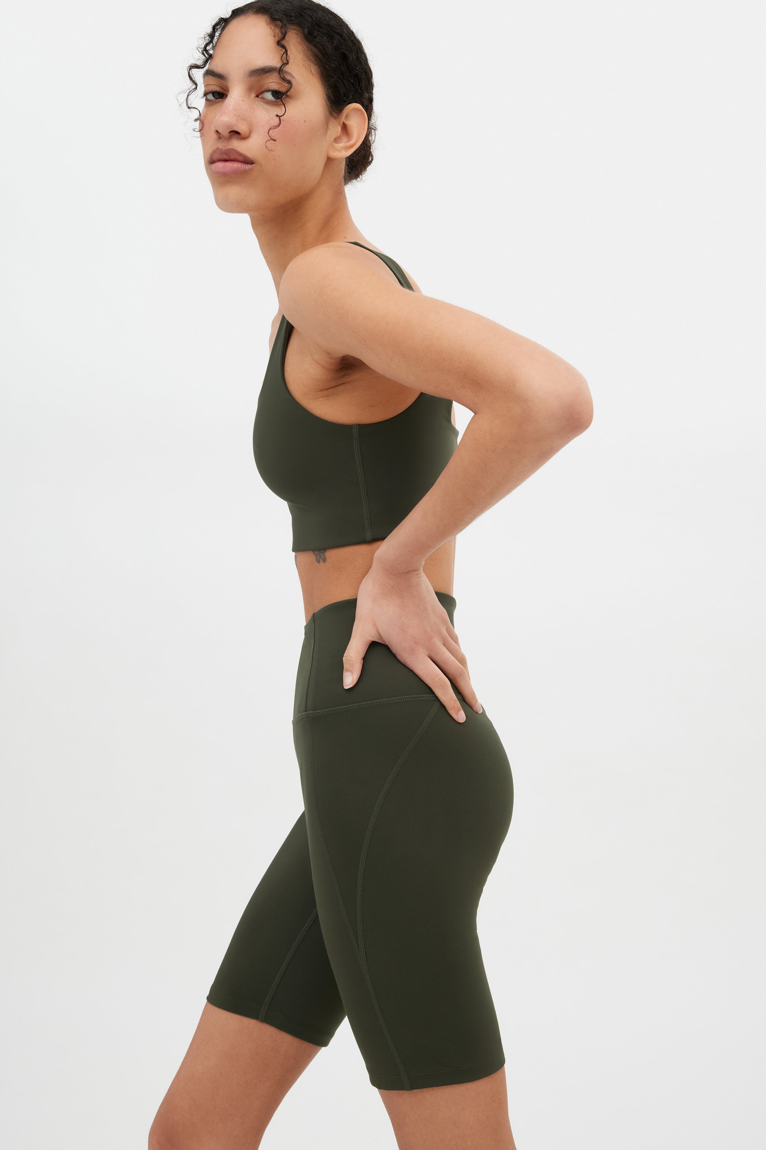 Short de cyclisme taille haute