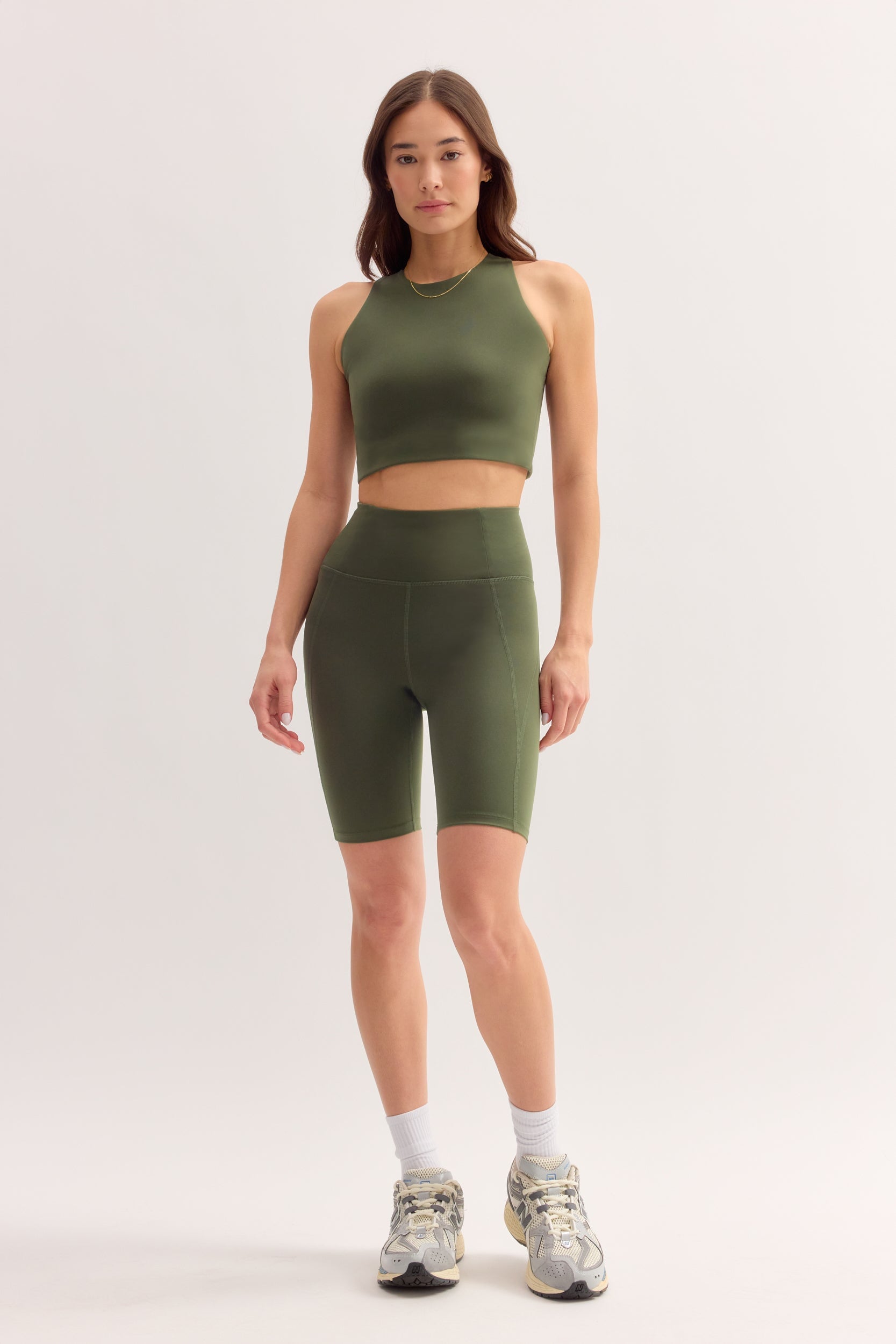 Short de vélo taille haute
