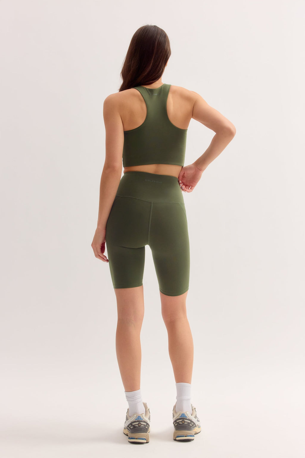 Short de vélo taille haute