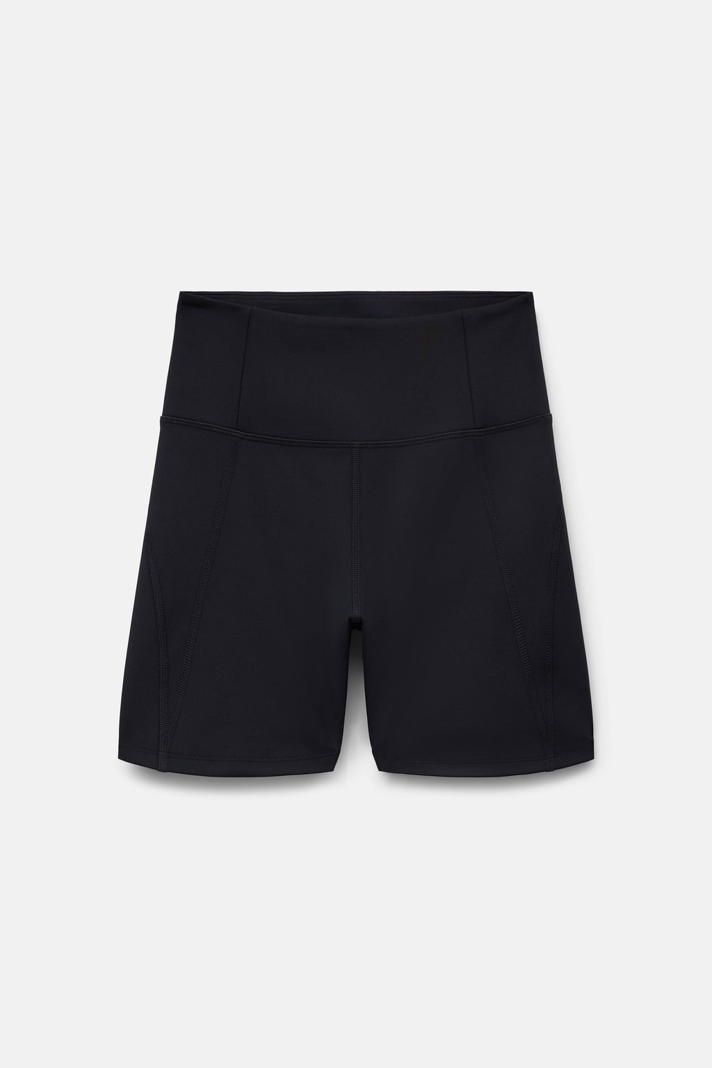 Short de course taille haute noir