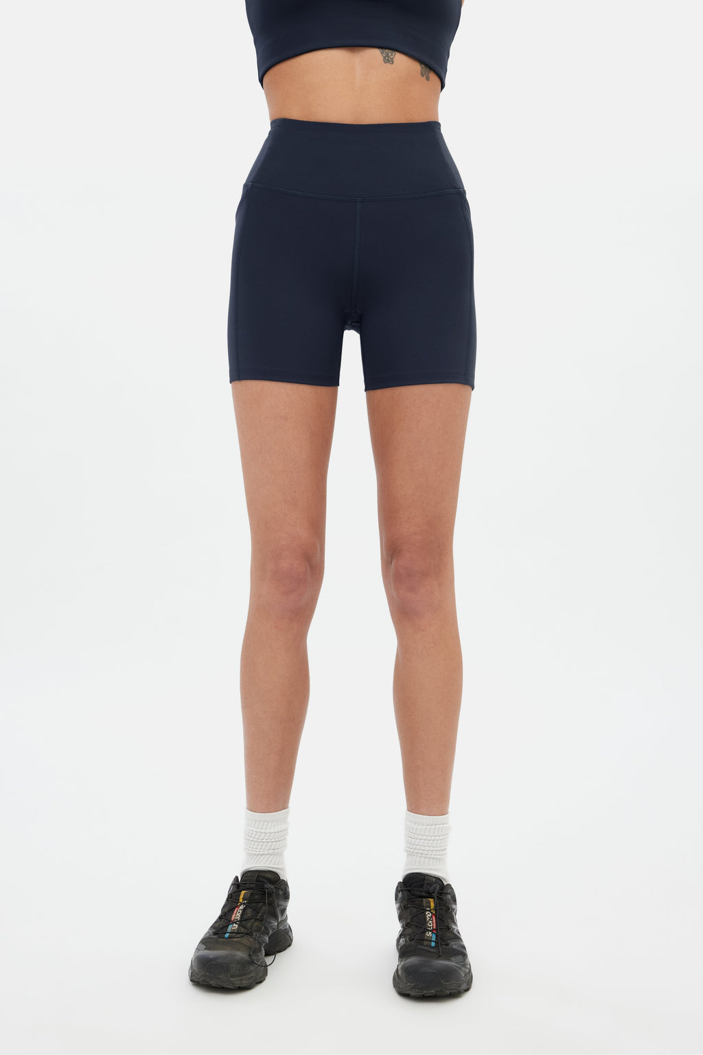 Short de course compressif avec poches