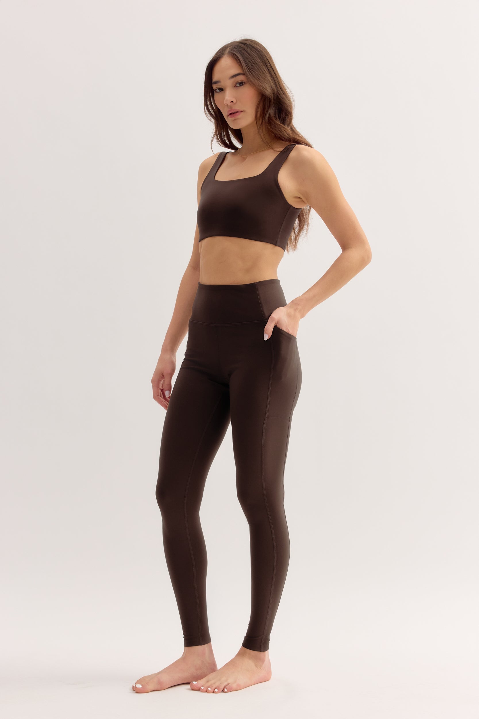 Legging de compression à poches