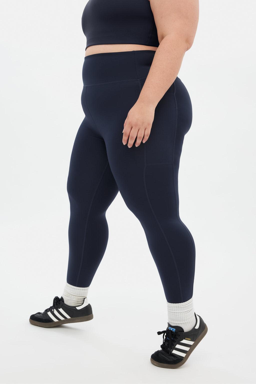 Legging galbant à poches