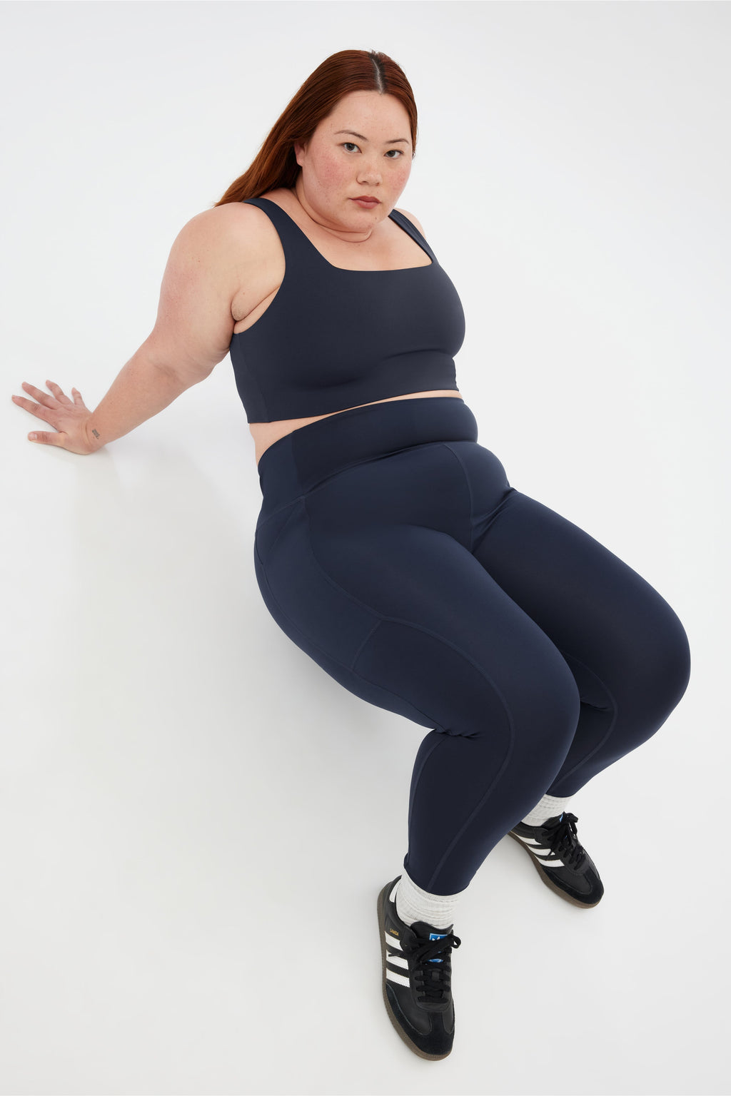 Legging galbant à poches