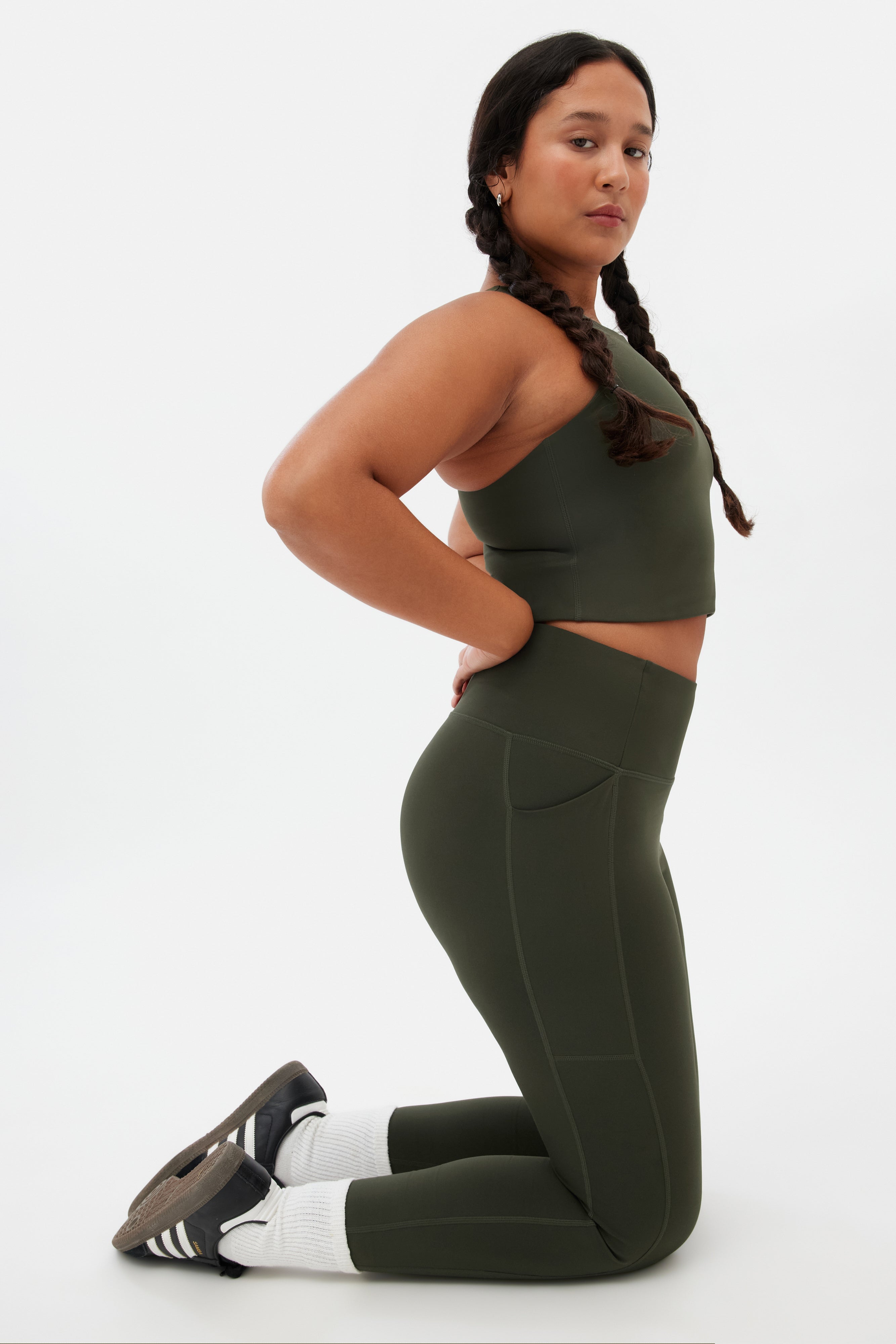 Legging de compression à poches