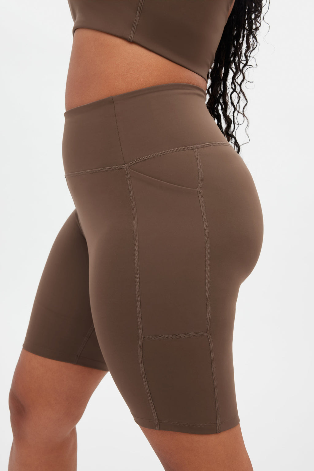 Cycliste taille haute