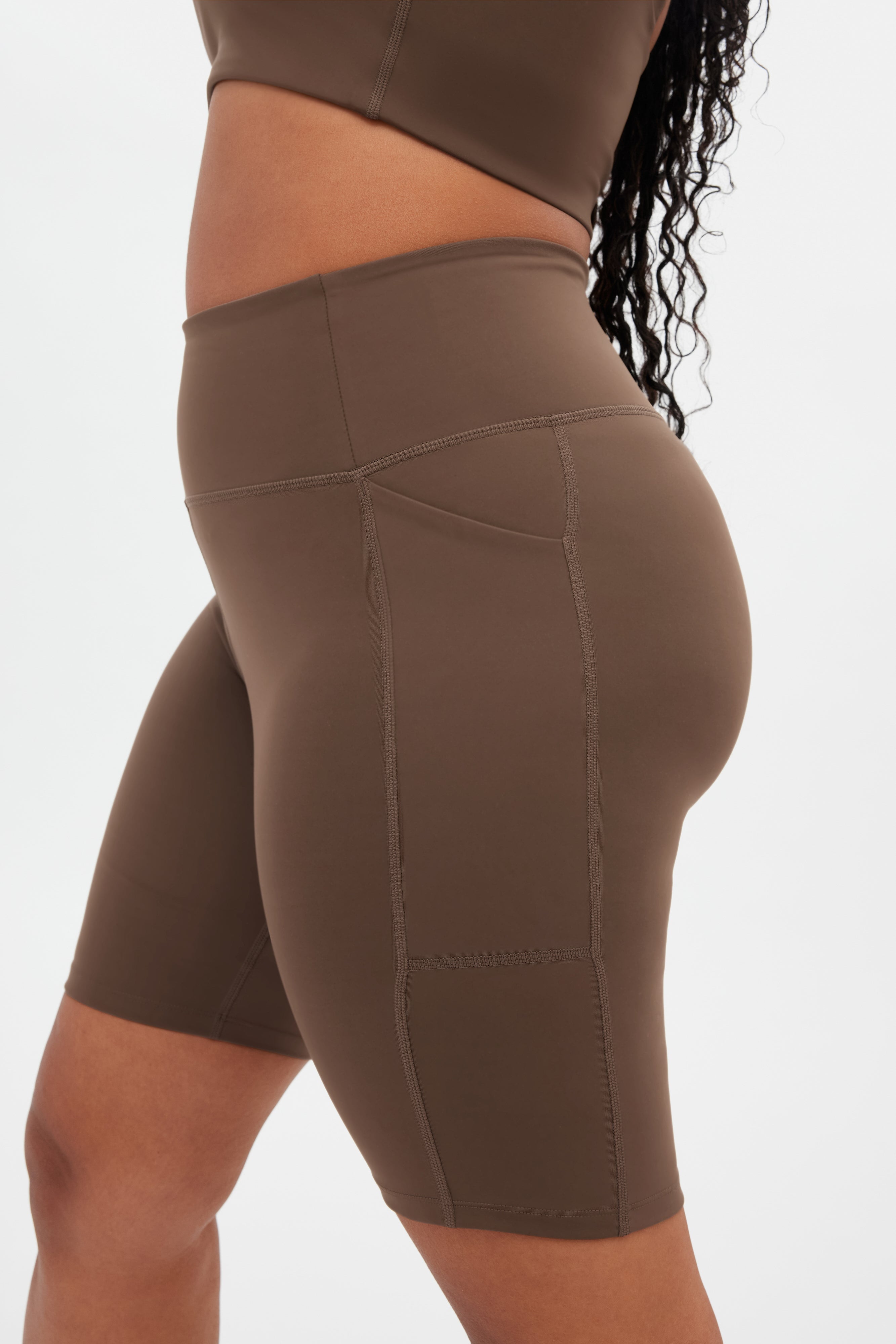 Cycliste taille haute