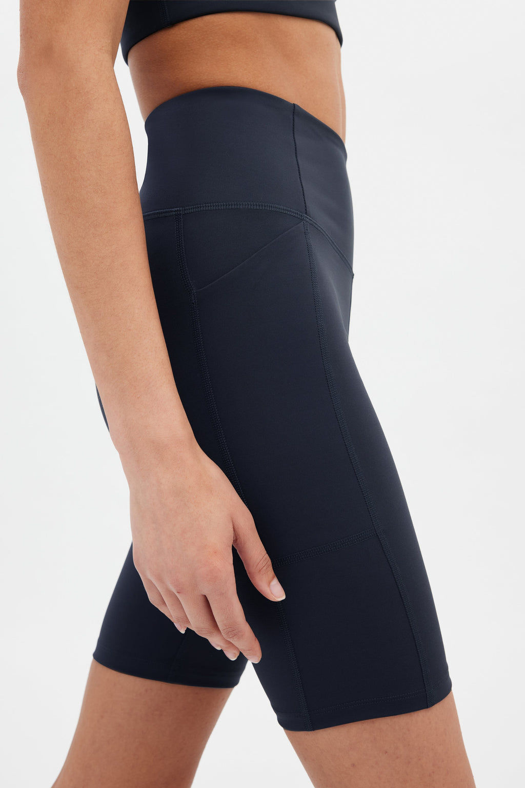 Cuissard taille haute à poches