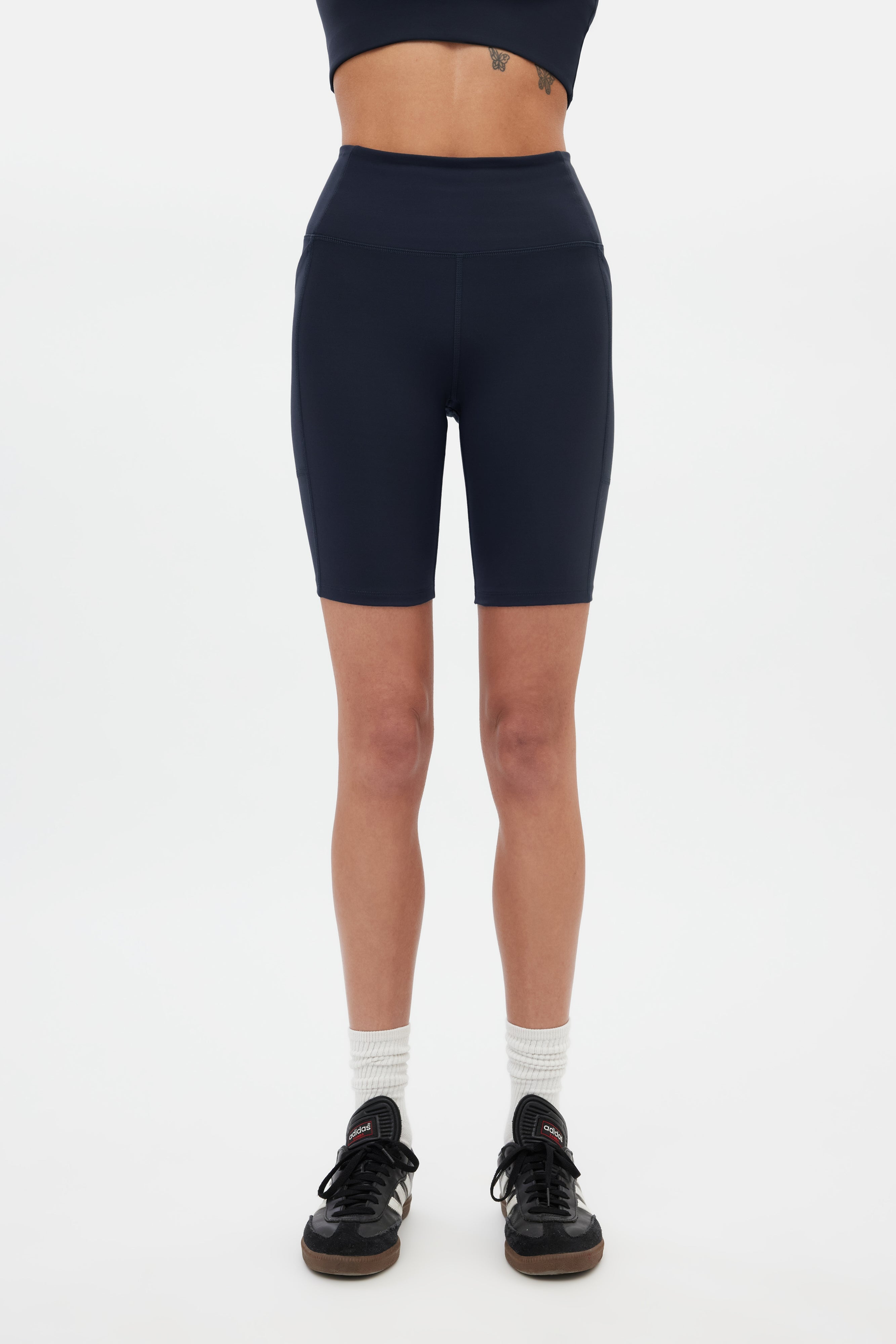 Cuissard taille haute à poches