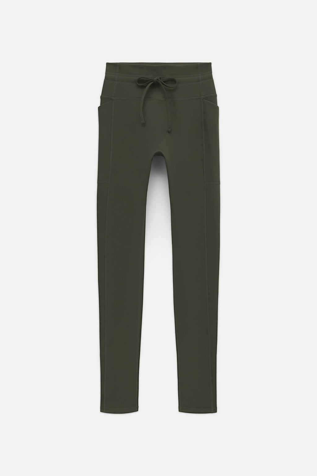 Legging de compression à cordon et poche plaquée