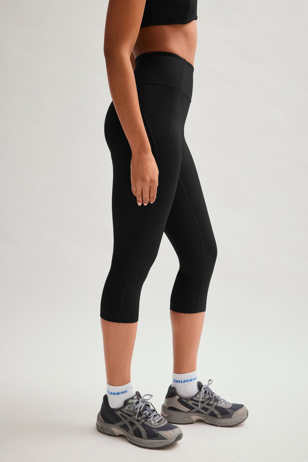 Corsaire taille haute de compression noir