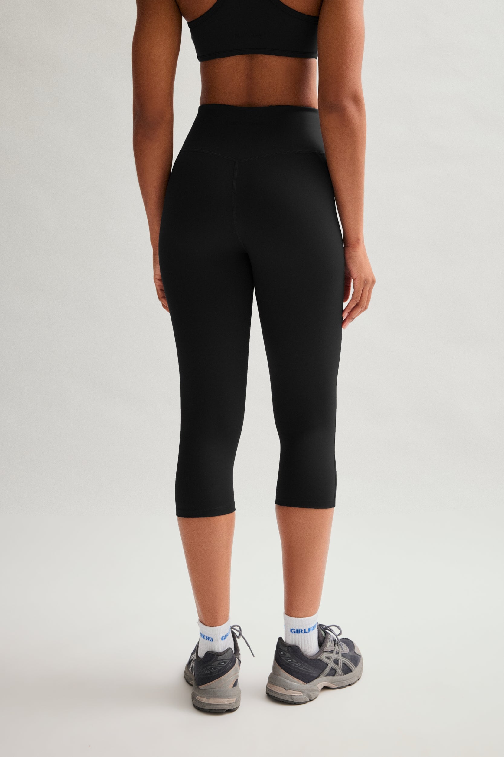 Corsaire taille haute de compression noir