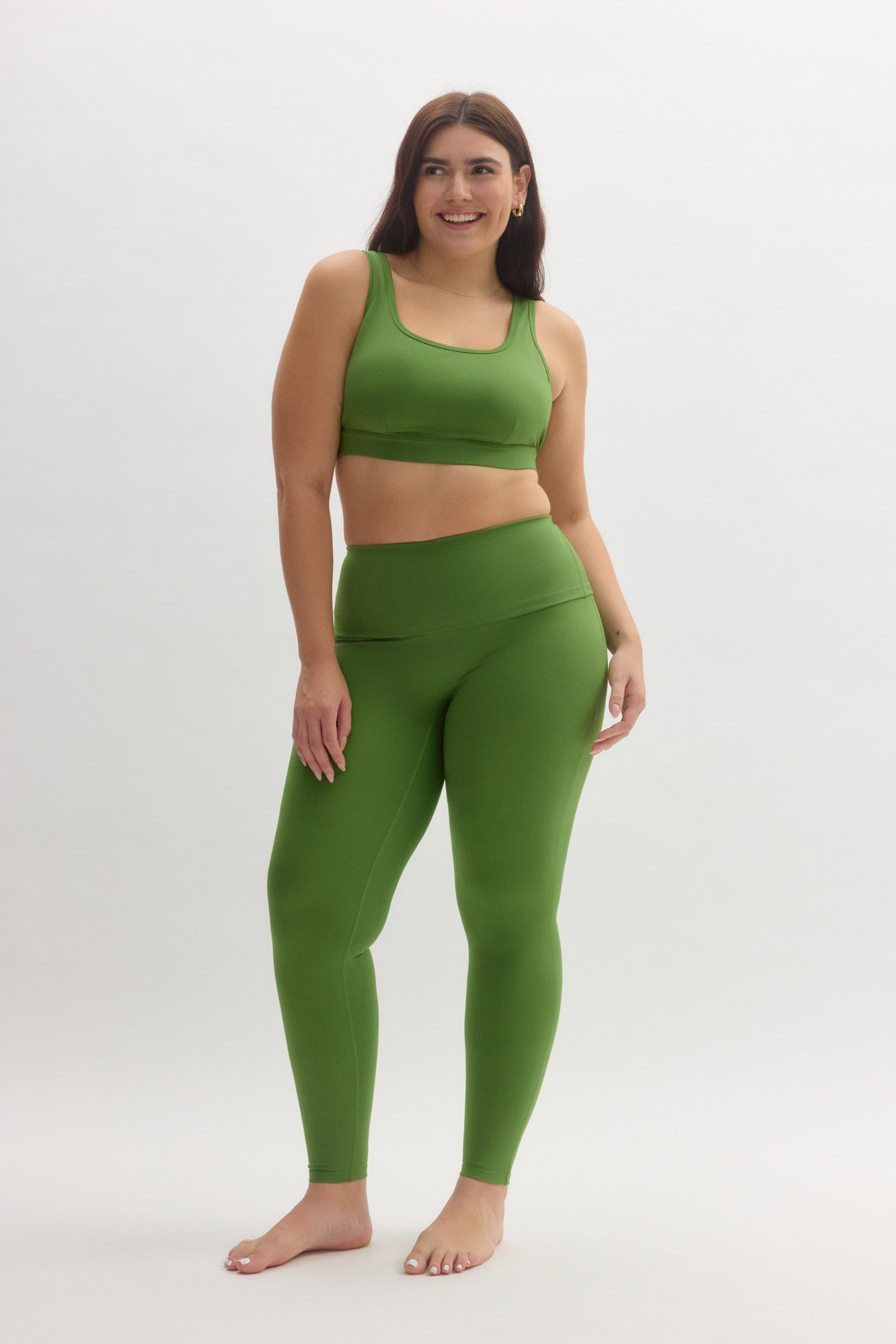 Legging à taille rabattable