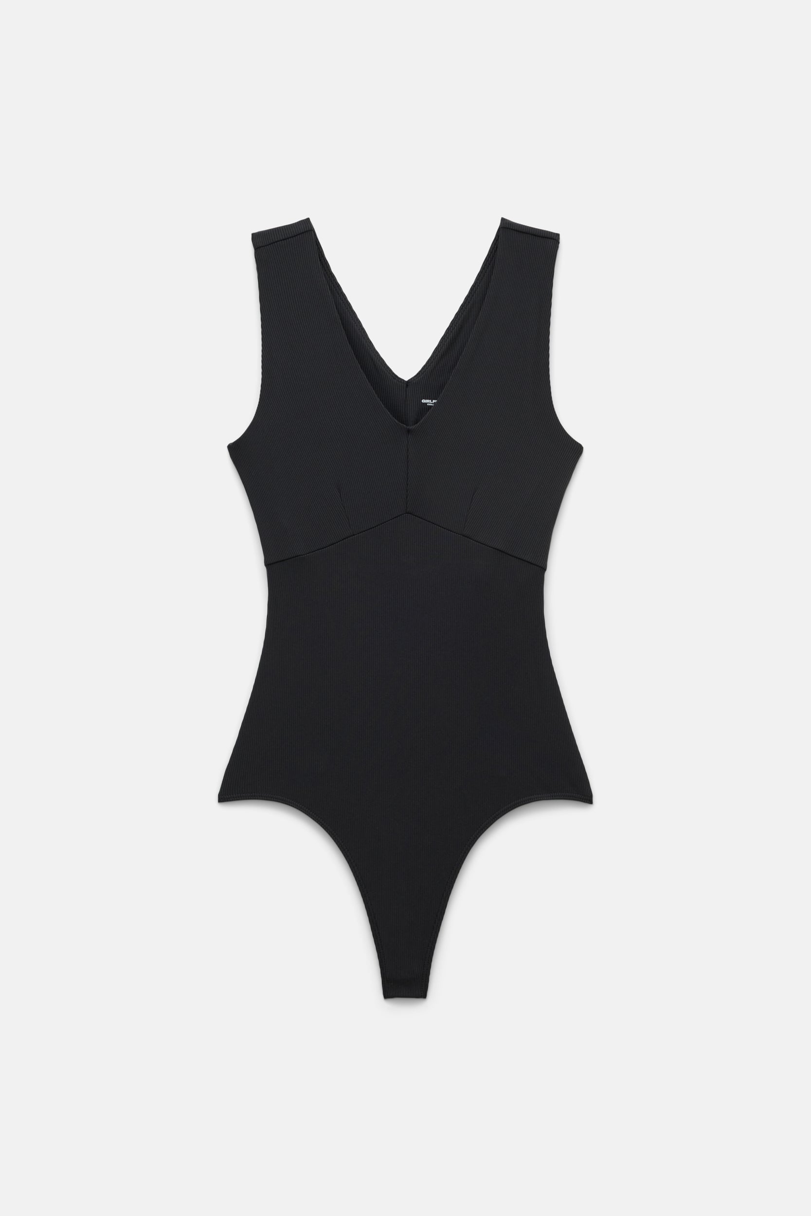 Body col V noir
