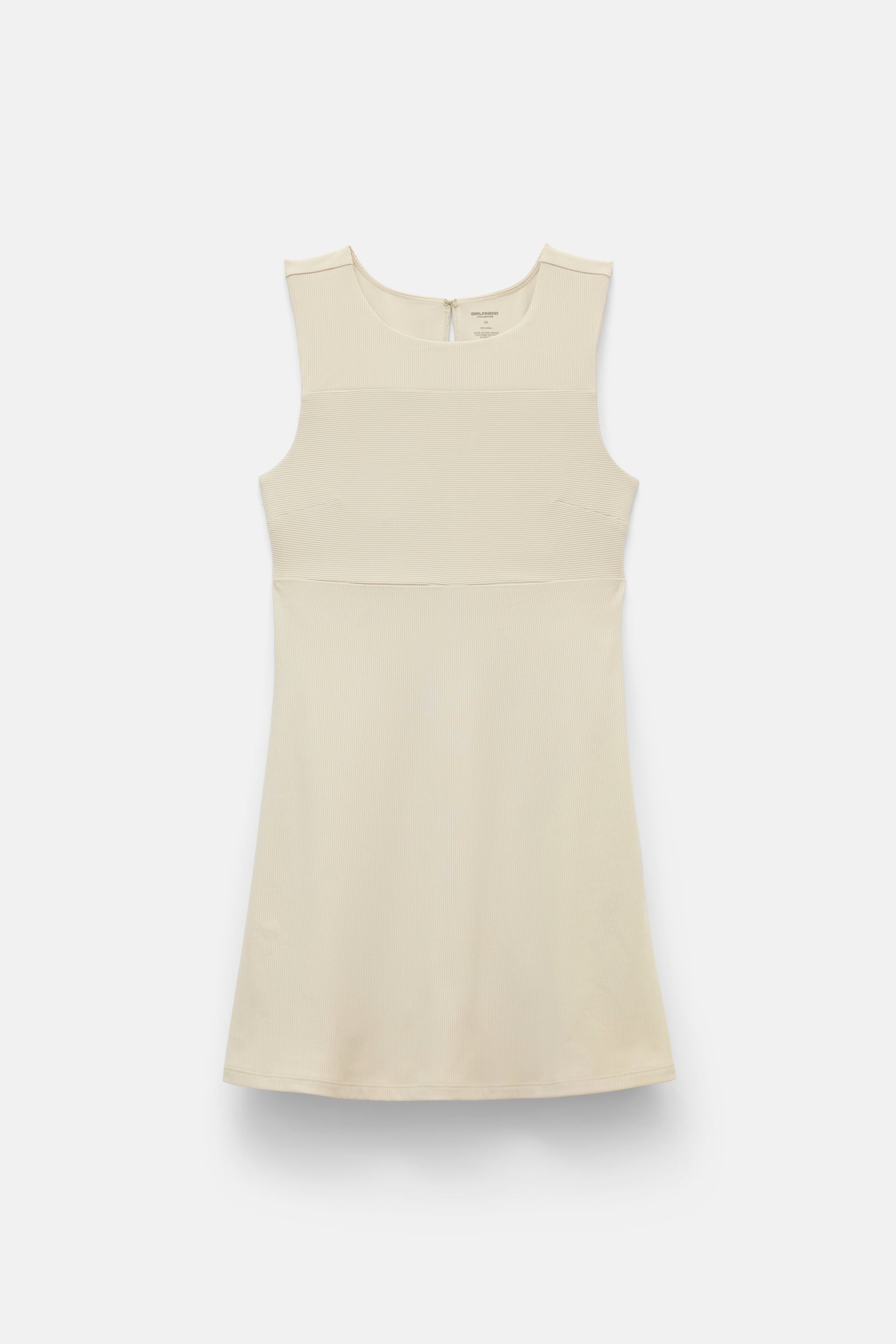 Mini-robe sans manches