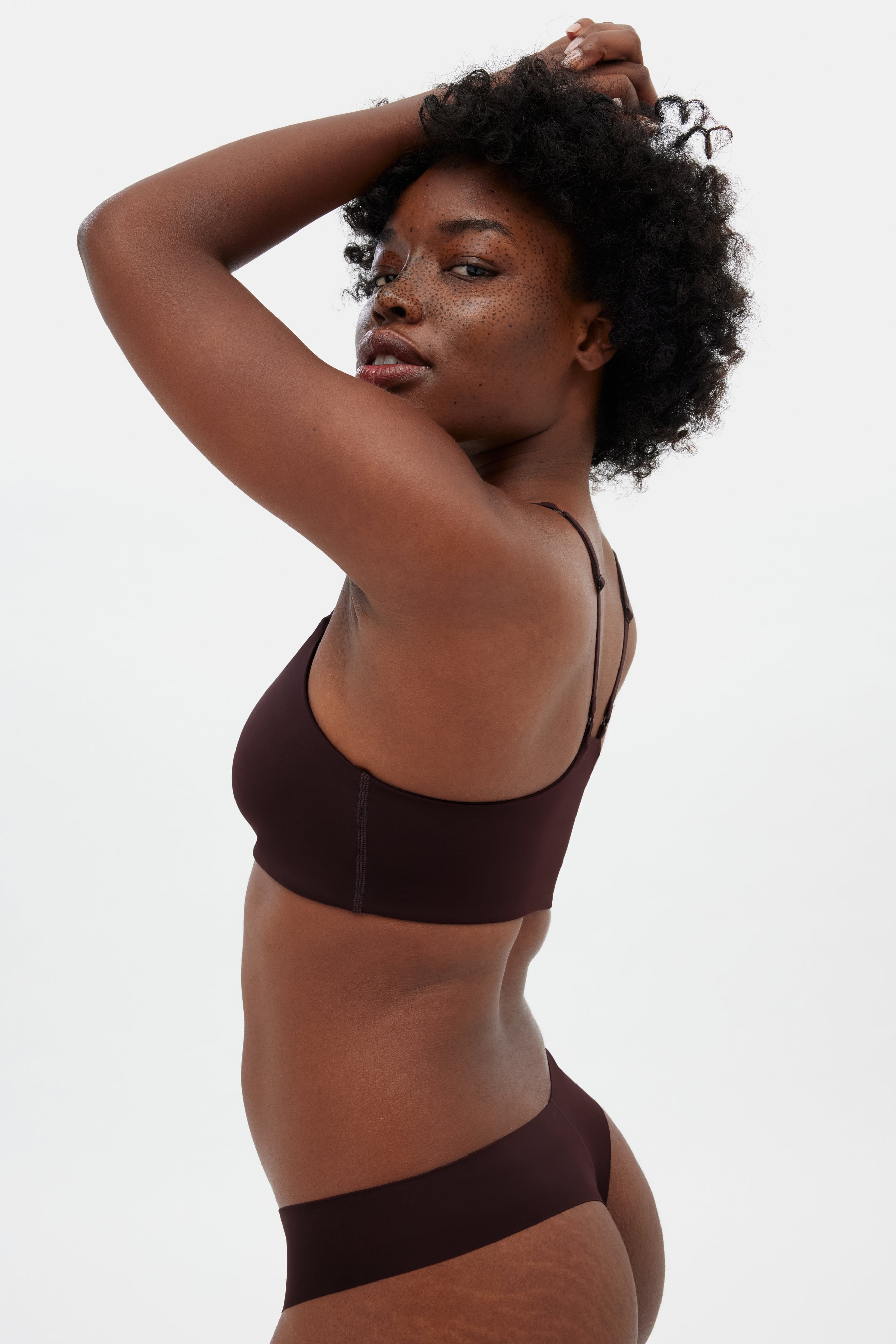 Brassière décolleté en V