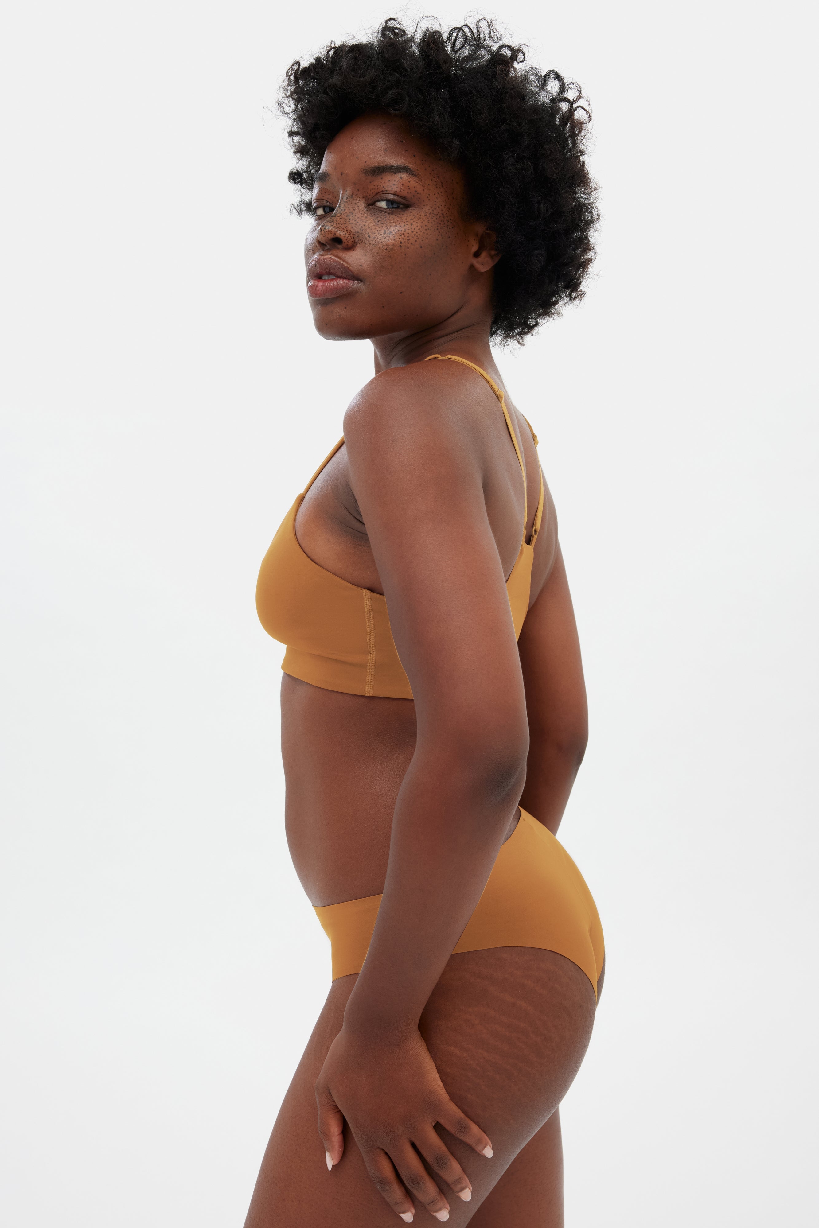 Brassière décolleté en V