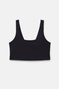 Brassière noire échancrée