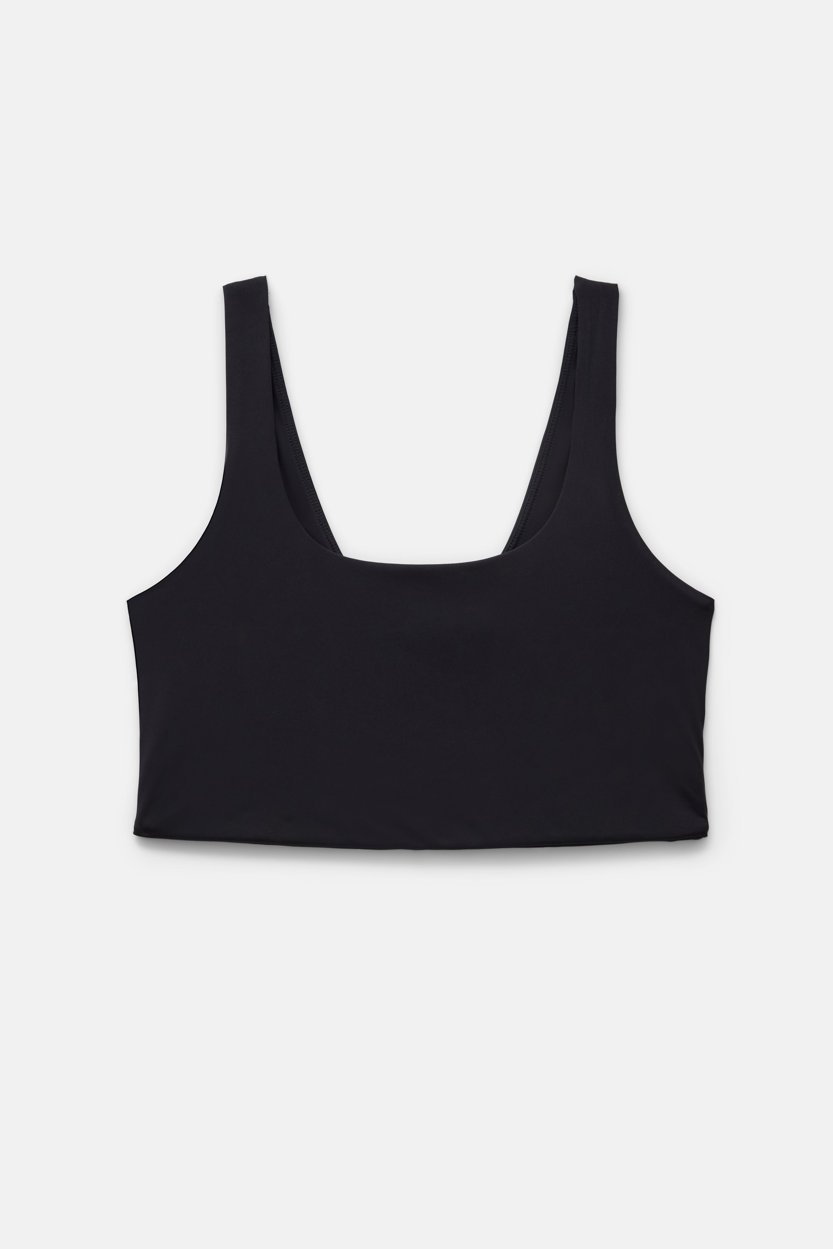 Brassière noire échancrée