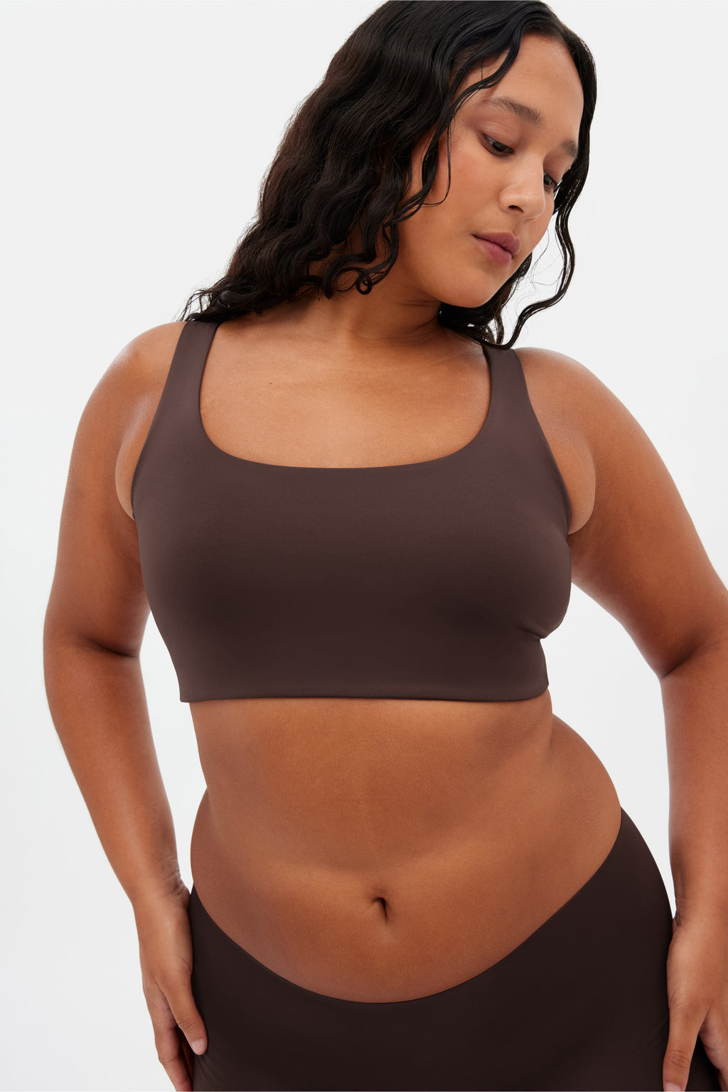 Brassière décolletée