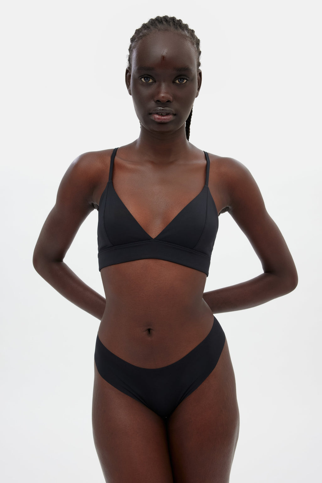 Tanga de sport noir