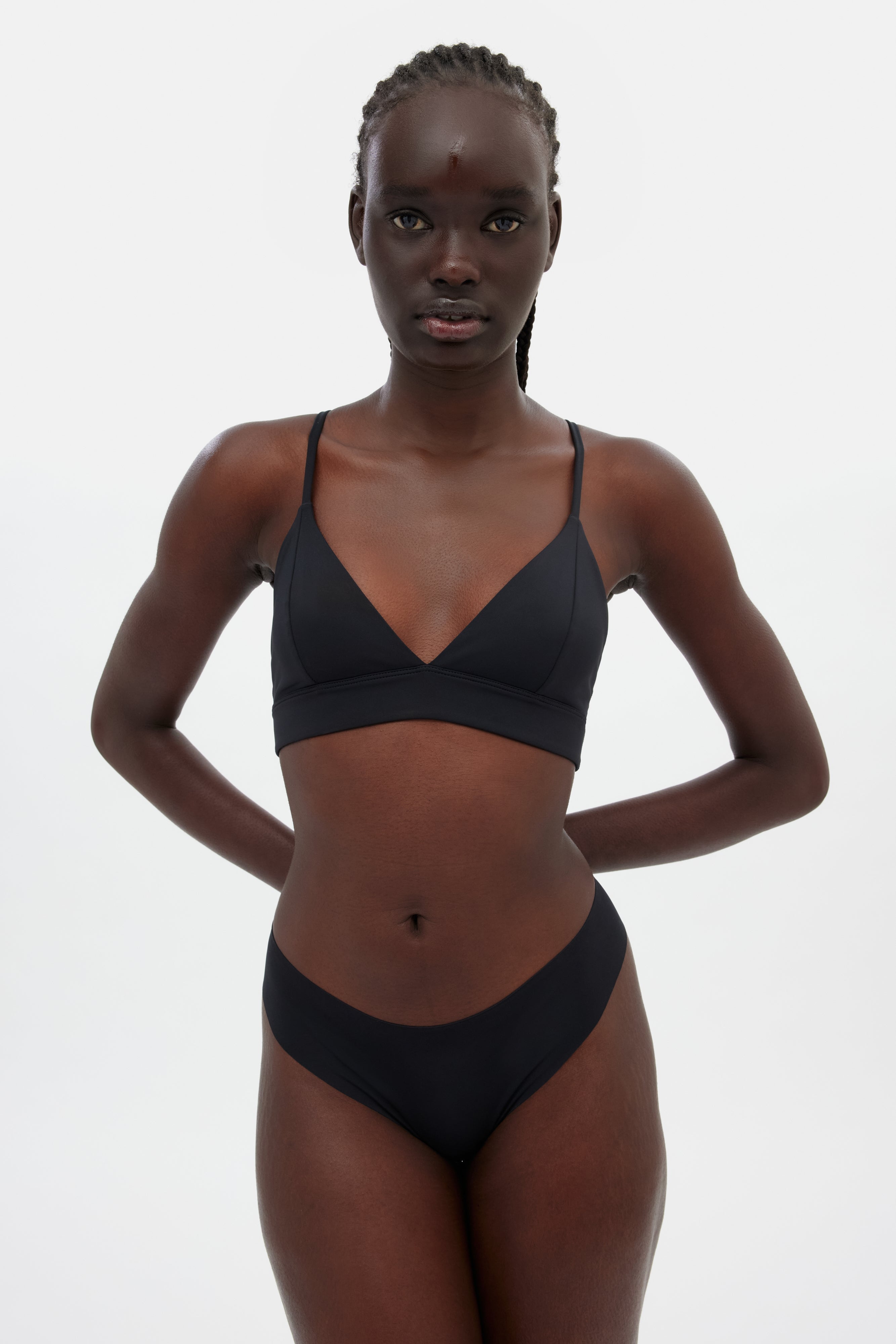 Tanga de sport noir