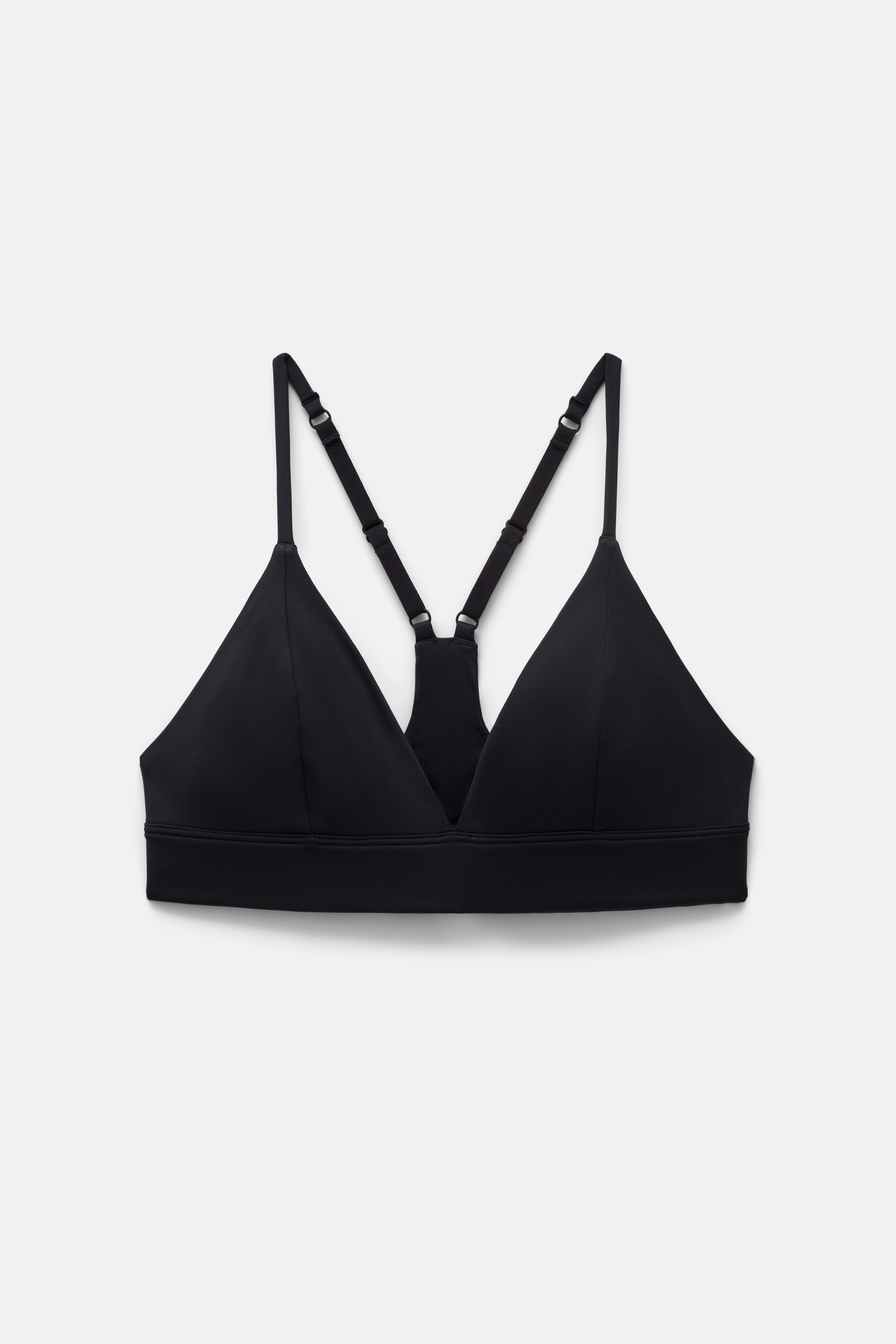 Soutien-gorge triangle noir