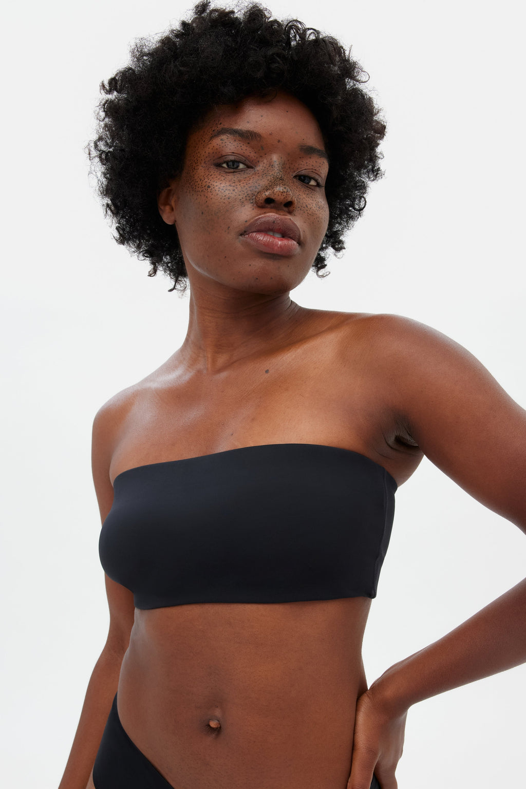 Soutien-gorge bandeau noir