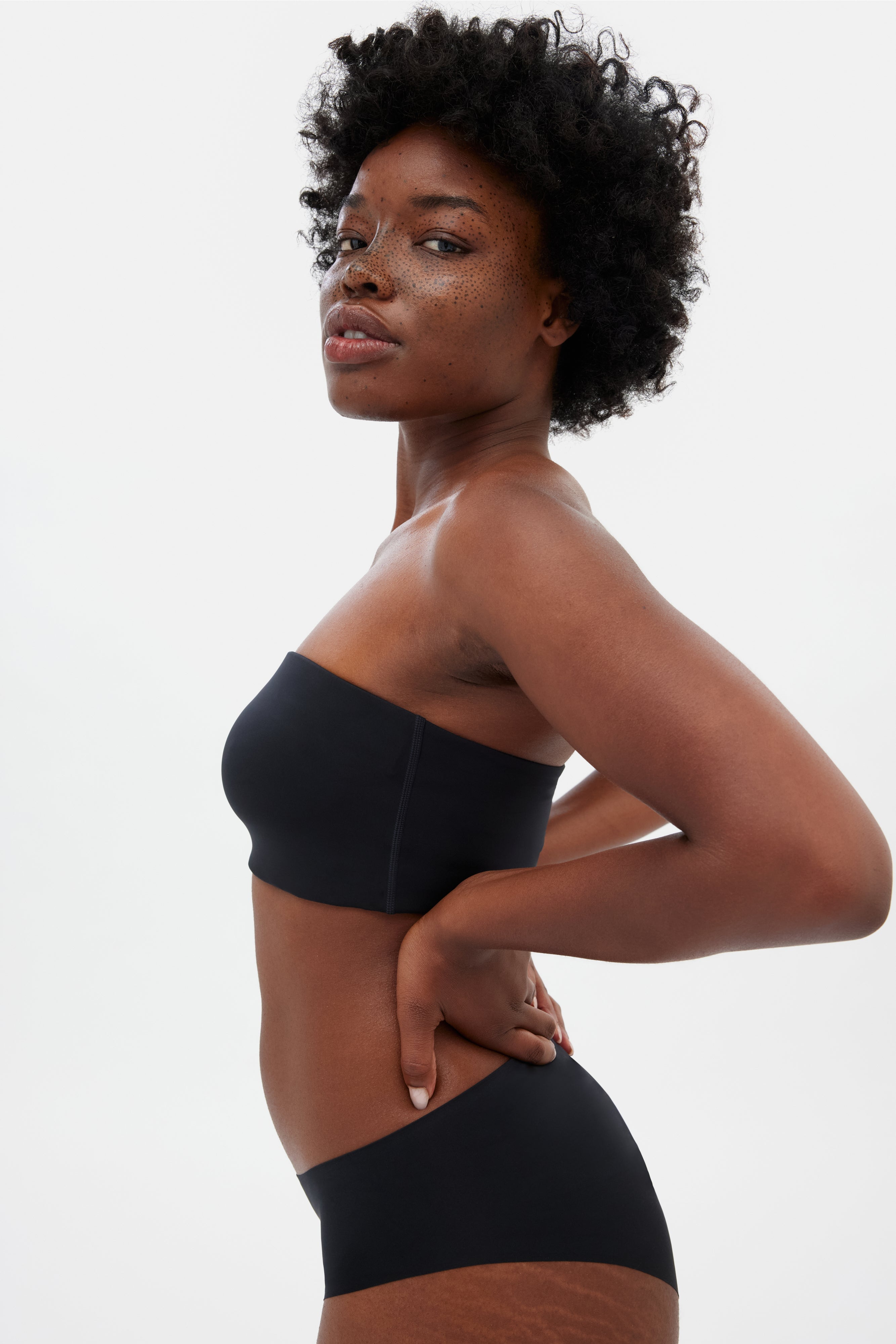 Soutien-gorge bandeau noir